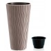Prosperplast SANDY SLIM květináč 34,9cm, 37l, mocca DPSP350