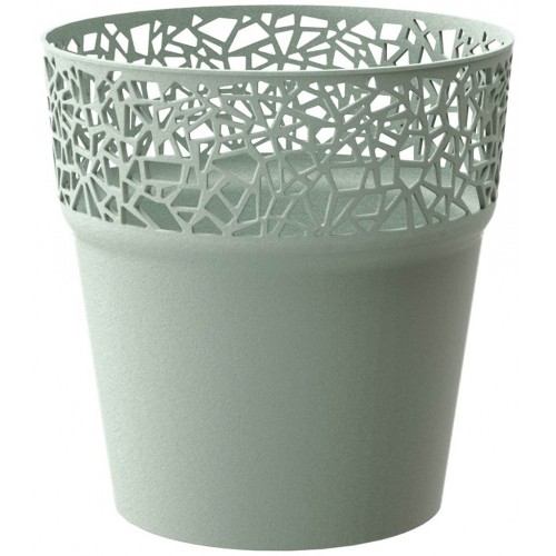 Prosperplast TREE květináč s krajkou 14,5 cm, šalvěj DTRE145