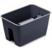 PROSPERPLAST RATOLLA Truhlík na zábradlí 39,6x27,2x22,5cm, antracit DRLB400
