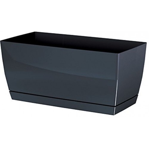 Prosperplast COUBI Truhlík s miskou 39x18,2x19cm grafit DUPP400