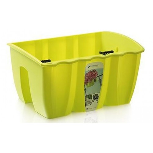 Prosperplast CROWN Truhlík balkonový 39 x 28 x 20cm, 12l, limetka DCRO400