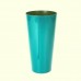 Květináč TUBUS SLIM SHINE 25 cm, 9/15,5l, tyrkys lesk DTUS250S
