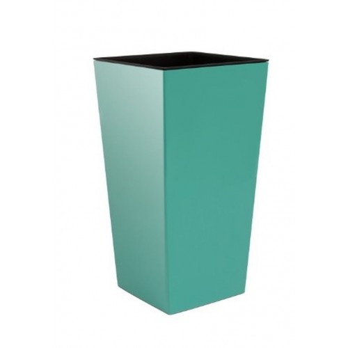 Květináč URBI SQUARE 40/91,5l, tyrkys DURS400