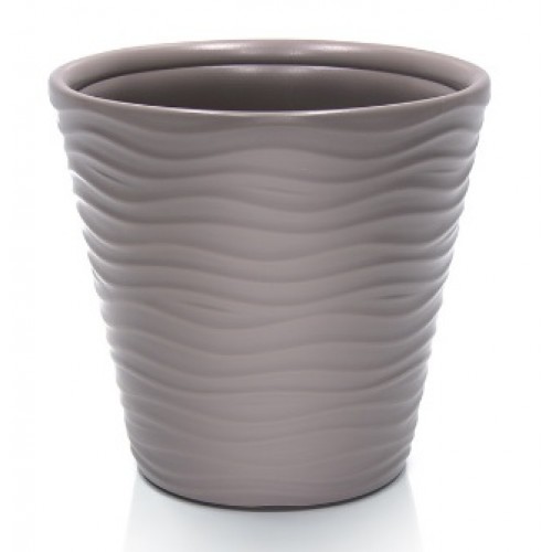 Prosperplast WAVE květináč 34,2x32,3cm mocca DBWA350 Prosperplast WAVE květináč 34,2x32,3cm mocca DBWA350