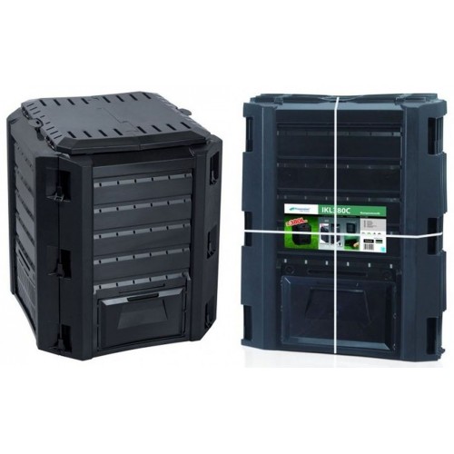 Prosperplast COMPOGREEN Kompostér 380 l, černý, bez balení IKL380C
