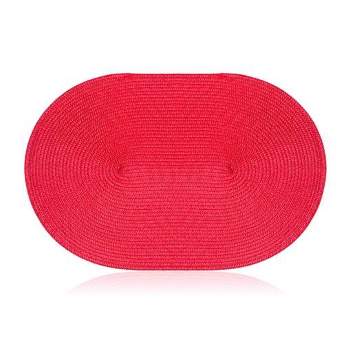 ROYCE BOHEMIA Prostírání plastové oválné MADEIRA Red 45 x 30 cm 84603500R