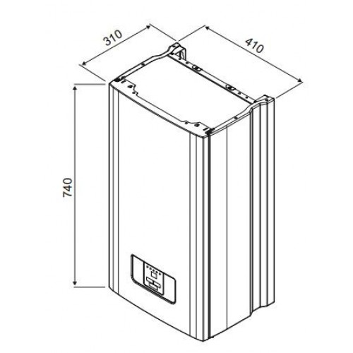 VÝPRODEJ PROTHERM RAY 18K závěsný elektrokotel s možností ohřevu TV 0010018772 POUZE NA NÁHRADNÍ DÍLY! BEZ ZÁRUKY