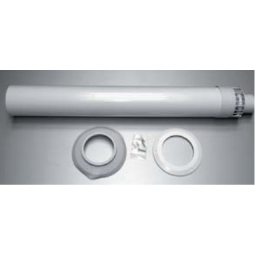 PROTHERM díl zakončovací horizontální průměr 80/125 mm, 1 m 0020109183