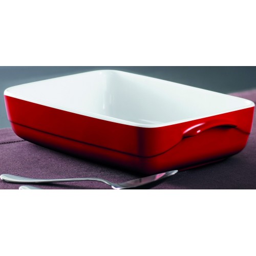 PYREX Zapékací mísa hranatá RED 33 x 23 cm PYREX Zapékací mísa hranatá RED 33 x 23 cm