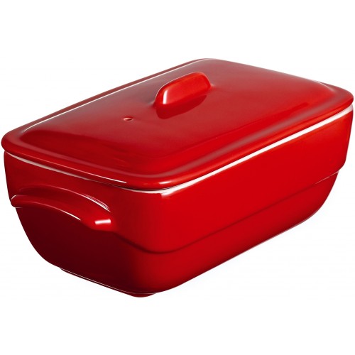 PYREX Pekáč hranatý s víkem RED MINI 16 x 9 cm PYREX Pekáč hranatý s víkem RED MINI 16 x 9 cm