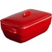 PYREX Pekáč hranatý s víkem RED MINI 16 x 9 cm