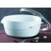 PYREX Pekáč kulatý se skleněným víkem WHITE 2,5 l