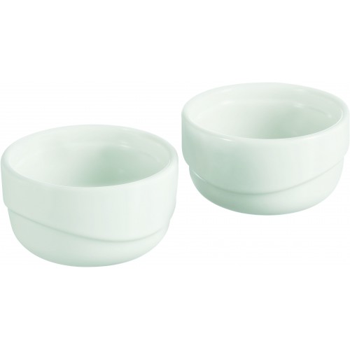 PYREX Zapékací miska na muffiny WHITE MINI 2 ks PYREX Zapékací miska na muffiny WHITE MINI 2 ks