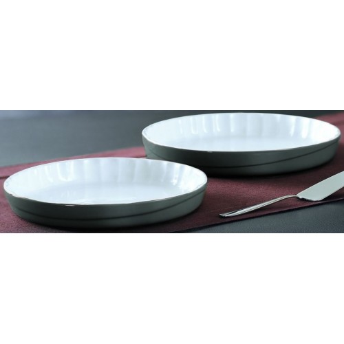 PYREX Zapékací forma kulatá GREY 30 x 30 cm PYREX Zapékací forma kulatá GREY 30 x 30 cm