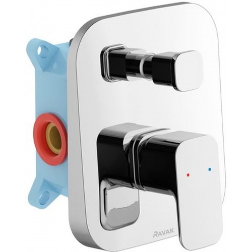 RAVAK 10° FREE TD F 065.00 Podomítková baterie s přepínačem pro R-box X070136