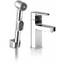 RAVAK CHROME CR 0CR 112.00 Umyvadlová stojánková baterie s bidetovou sprškou X070092