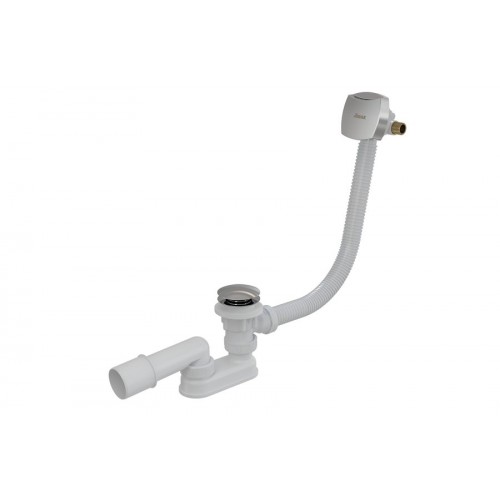 RAVAK Vanový odtokový komplet 800 s napouštěním přepadem II ClickClack - chrom X01505