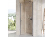 RAVAK CHROME CSD1-90 sprchové dveře, bright alu+Transparent 0QV70C00Z1