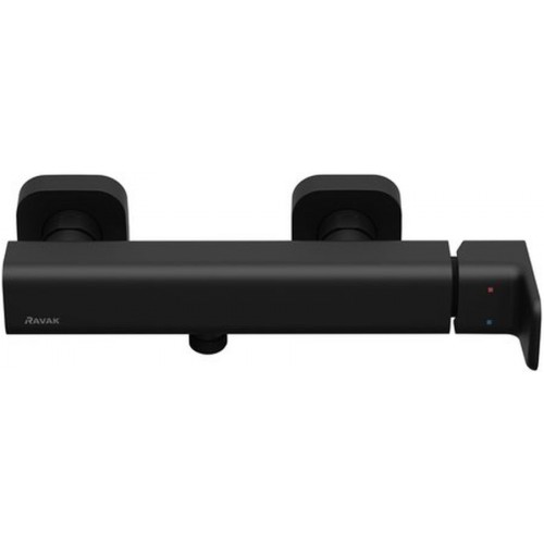 RAVAK 10° FREE BLACK TD F 032.20 Sprchová nástěnná baterie X070153