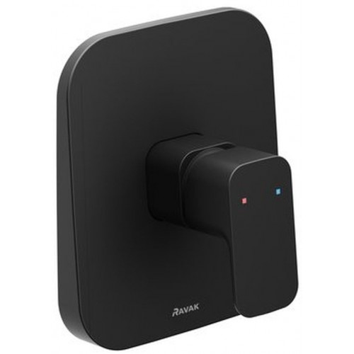 RAVAK 10° FREE BLACK TD F 062.20 Podomítková sprchová baterie bez přepínače X070157 RAVAK 10° FREE BLACK TD F 062.20 Podomítková sprchová baterie bez přepínače X070157