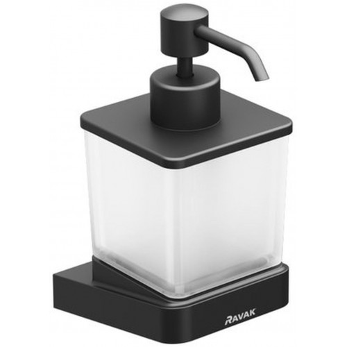 RAVAK 10° BLACK TD 231.20 Dávkovač na mýdlo X07P559