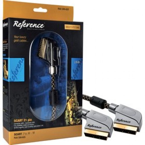 REFERENCE AV kabel RAV 200-025 SCART 21p M-M 2,5m 35030568 REFERENCE AV kabel RAV 200-025 SCART 21p M-M 2,5m 35030568