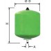 Refix topná expanzní nádoba DD 25/10 zelená