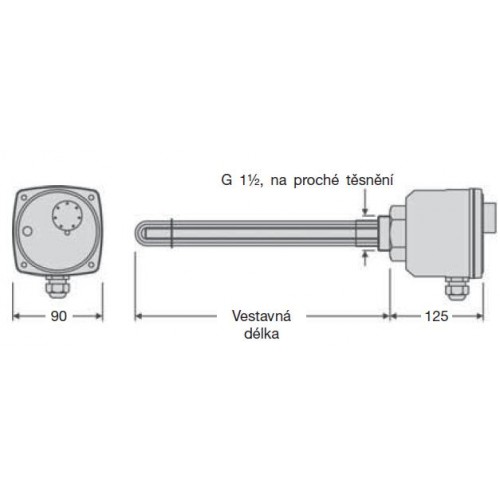 Reflex Tj 6/4 - 3,3 elektrické topné těleso 1755350