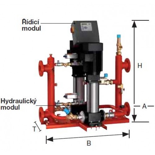Reflex Gigamat GS 1.1 čerpadlový expanzní automat, řídicí modul 6912500