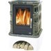 ABX Regina L, Kachlová kamna na dřevo s lit. vložkou a výměníkem, zelená