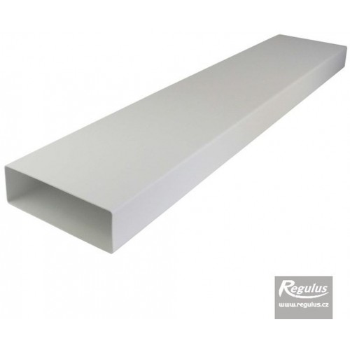 REGULUS potrubí čtyřhranné DN 125 60 x 200 mm, 1,5m, plast 7906 REGULUS potrubí čtyřhranné DN 125 60 x 200 mm, 1,5m, plast 7906