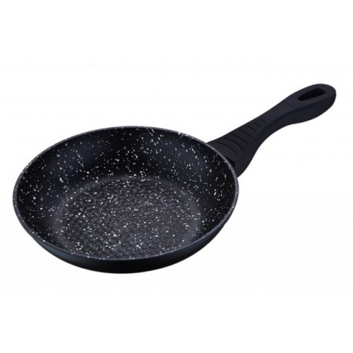 RENBERG Pánev s mramorovým povrchem 28 cm, černá RB-1123