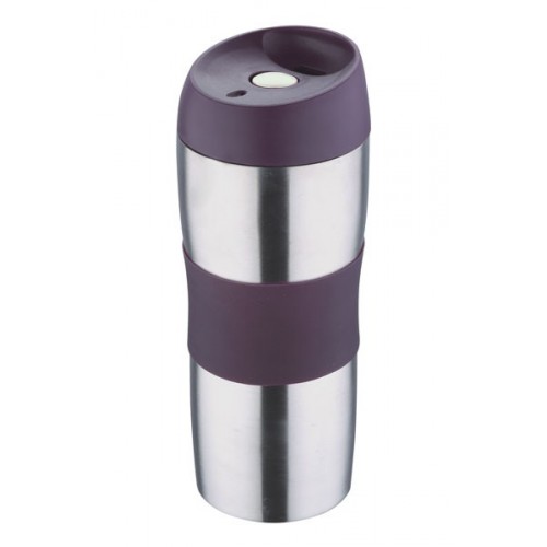 RENBERG Termohrnek cestovní 450 ml, fialový RB-3020