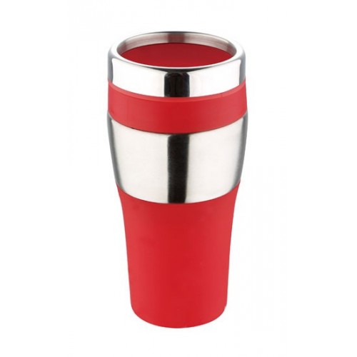 RENBERG Termohrnek nerez 400 ml, červená RB-3023cerv RENBERG Termohrnek nerez 400 ml, červená RB-3023cerv