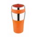 RENBERG Termohrnek nerez 400 ml, oranžová RB-3023oran
