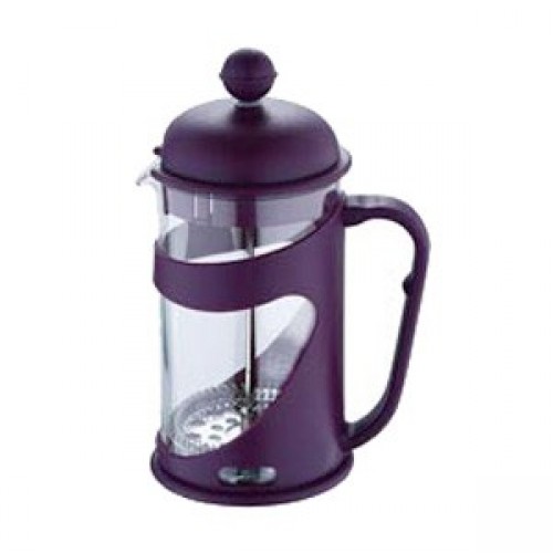 RENBERG Konvička na čaj a kávu French Press 350 ml fialová RB-3100fial
