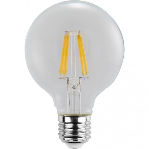 RETLUX FILAMENT RFL 222 E27 LED žárovka globe 6W WW