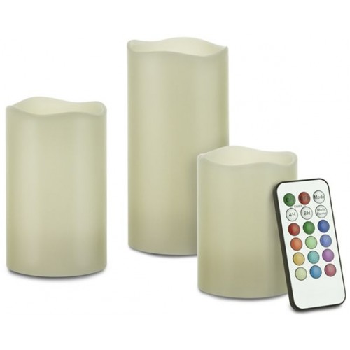 RETLUX RLC 33 Vosková LED svíčka, 3ks Color 50001420