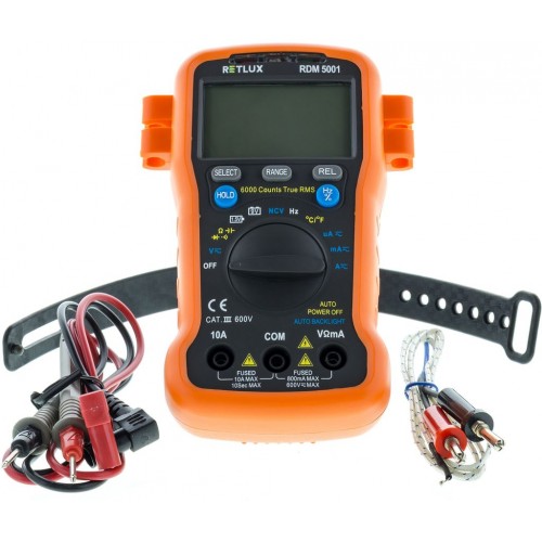 RETLUX RDM 5001 Digitální multimetr 50002705