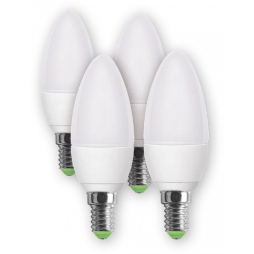 RETLUX REL 16 LED žárovka C37 4x4W E14 WW
