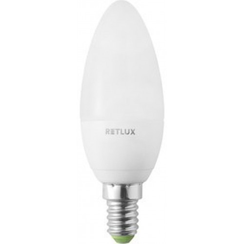 RETLUX RLL 26 LED žárovka C37 6W E14 50002246