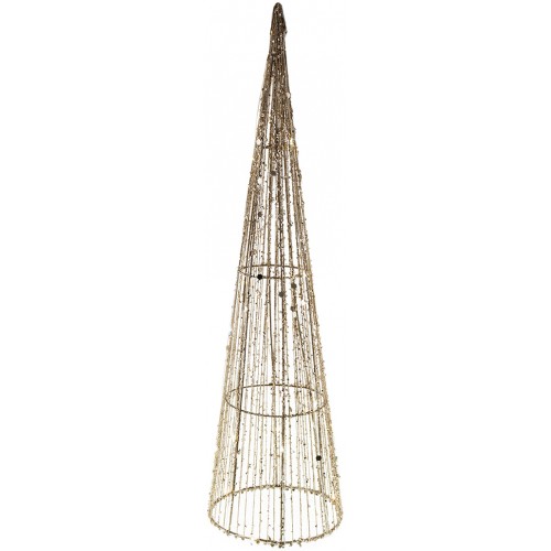 RETLUX RXL 329 kužel třpyt. 15LED 50cm 50003924 RETLUX RXL 329 kužel třpyt. 15LED 50cm 50003924