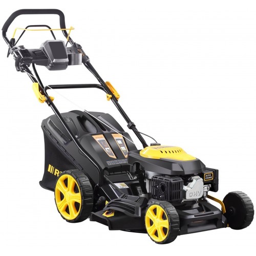 BAZAR Riwall RPM 4735 E - multifunkční travní sekačka 4 v 1 s benzinovým motorem PM12B2301027B PO SERVISE!!!