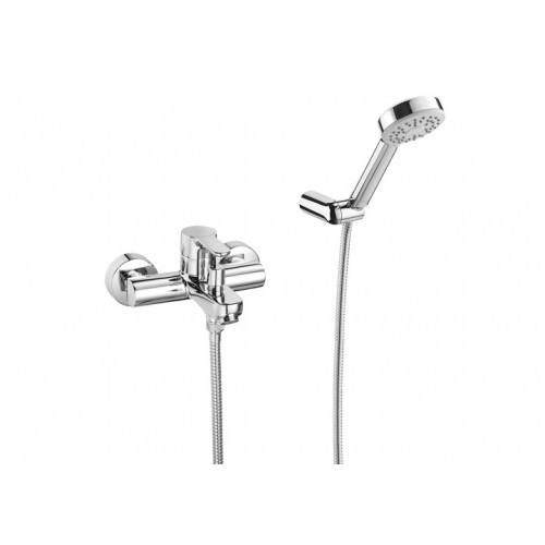 Roca L20 vanová nástěnná páková baterie se sprchovou sadou 75A0109C00