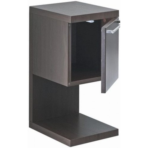 Roca Hall nástěnná spodní skříňka s policí 27 x 56,5 x 33,5 cm, pravá, wenge 7856434601