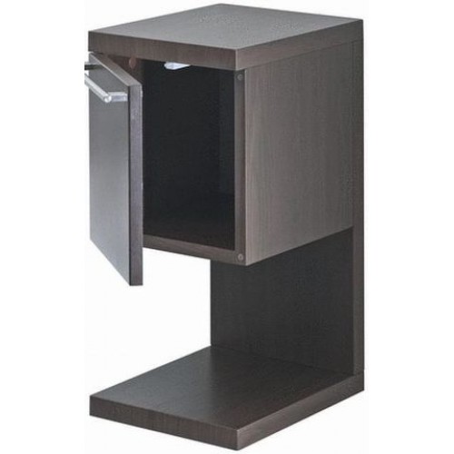 Roca Hall nástěnná spodní skříňka s policí 27 x 56,5 x 33,5 cm, levá, wenge 7856435601 Roca Hall nástěnná spodní skříňka s policí 27 x 56,5 x 33,5 cm, levá, wenge 7856435601