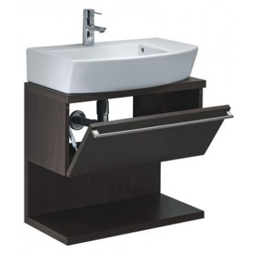 Roca Hall skříňka 66 x 56,5 x 33,5 cm, výklopná dvířka, wenge 7856431601