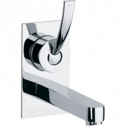 Roca Moai umyvadlová nástěnná páková podomítková baterie chrom 75A4746C00