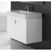 Roca Senso Square skříňka pro umyvadlo 65 cm, zásuvka, matný lak, bílá 7856300858
