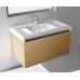 Roca Stratum skříňka 89 × 49,5 × 45cm pod umyvadlo, dýha dub 7856220609